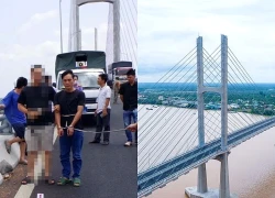 Bắt giữ tên cướp tài sản của phụ nữ trên cầu Rạch Miễu 2