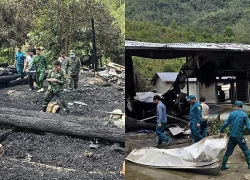 Cháy nhà sàn ở Lai Châu, 3 cháu nhỏ tử vong thương tâm