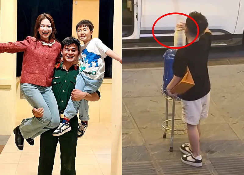 Con trai Hòa Minzy bị bắt gặp làm 1 hành động giữa đường, lộ tính cách thật