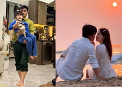 Hòa Minzy khiêu vũ với chồng Đại úy quên con, úp mở hậu trường lộ thái độ bé Bo?