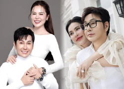 Phương Lê hôn chân NSƯT Vũ Luân tại bể bơi, đòi sinh thêm con, bị chê lố lăng?