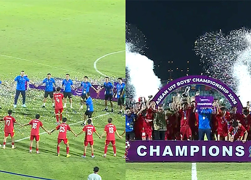 U17 Việt Nam được thưởng 1,1 tỷ đồng sau chức vô địch Đông Nam Á