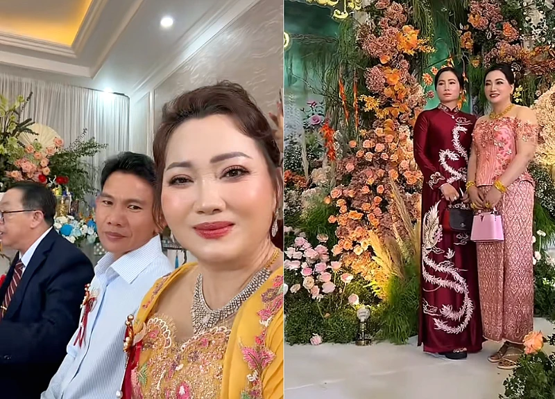 Mẹ Long Hour bị soi thái độ bà sui, loạt chi tiết lạ nhà chồng gây tranh cãi?